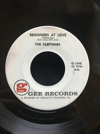 The Cleftones : Lover Boy / Beginners At Love (7", Single)