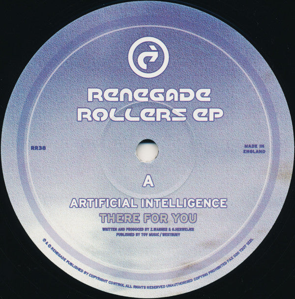 Various : Renegade Rollers EP (2x12", EP)