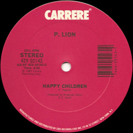 P. Lion : Happy Children (12", Maxi)