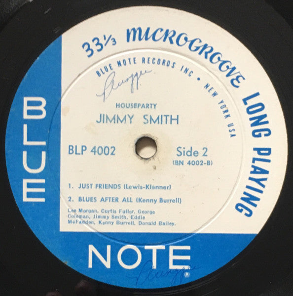 Jimmy Smith : House Party (LP, Album, Mono, RE)
