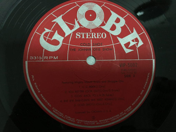 The Johnny Otis Show Featuring Mighty Mouth Evans* & Shuggie Otis : Cold Shot! (LP, Album, RE)