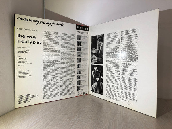Oscar Peterson : The Way I Really Play (LP, Album, RE)
