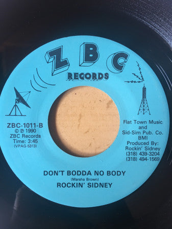 Rockin' Sidney : Butt Shakin' Mama (7", Single)