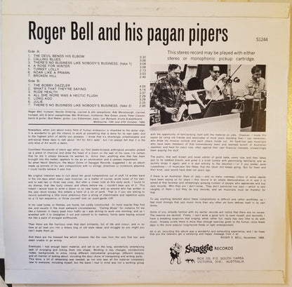 Roger Bell And His Pagan Pipers : Roger Bell And His Pagan Pipers (LP)