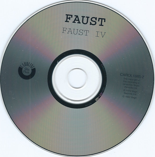 Faust : Faust IV (CD, Album, RE, EMI)