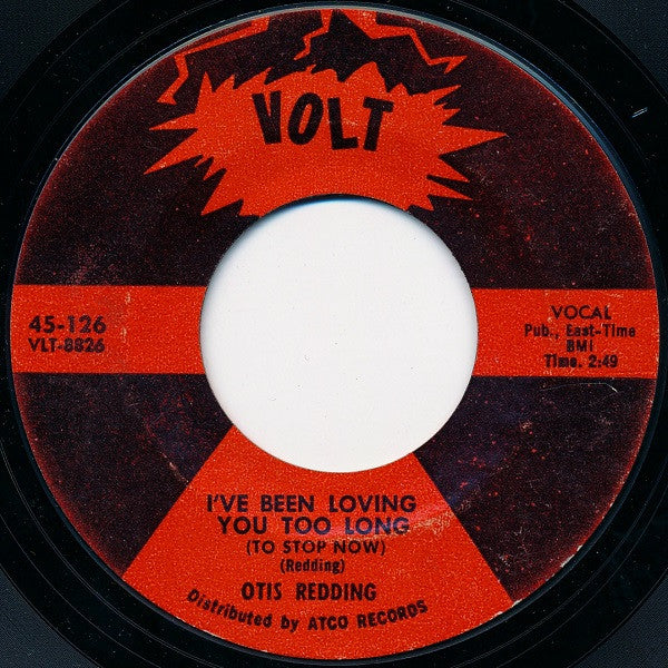 Otis Redding : I've Been Loving You Too Long (To Stop Now) / I'm Depending On You (7", Single, Styrene)