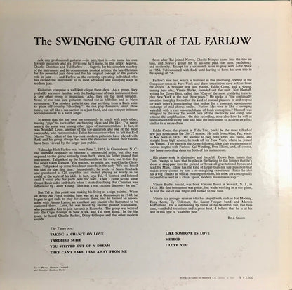 Tal Farlow : The Swinging Guitar Of Tal Farlow (LP, Album, Mono, RE)