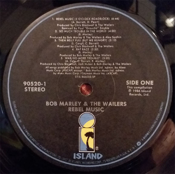 Bob Marley & The Wailers : Rebel Music  (LP, Comp, Spe)