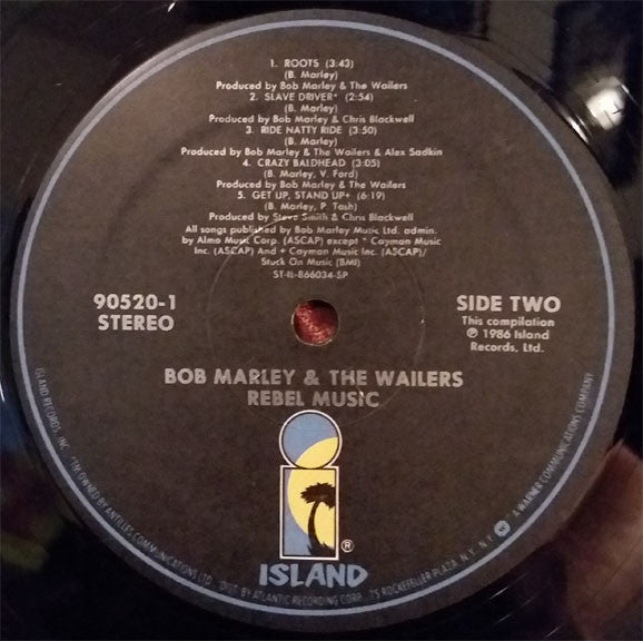 Bob Marley & The Wailers : Rebel Music  (LP, Comp, Spe)
