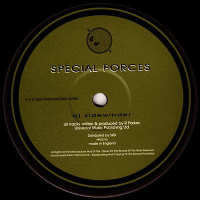 Special Forces : Sidewinder / The End (Remix) (12")