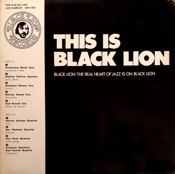 Various : This Is Black Lion - Black Lion: The Real Heart Of Jazz Is On Black Lion (LP, Comp, Smplr)