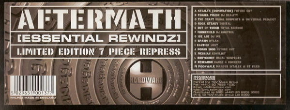 Various : Aftermath (Essential Rewindz) (7x12", Comp, Ltd, RP)