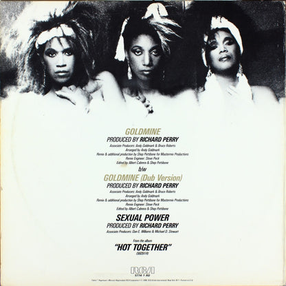 Pointer Sisters : Goldmine (12", Promo)