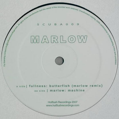 Marlow (3) : Butterfish (Remix) / Machine (12")