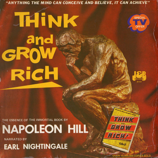 Napoleon Hill : Earl Nightingale : Think And Grow Rich (LP)