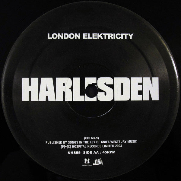 London Elektricity : Billion Dollar Gravy / Harlesden (12")