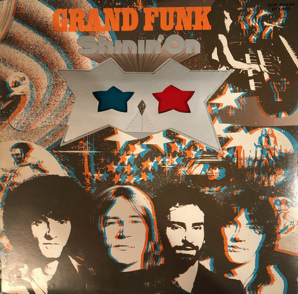 Grand Funk* : Shinin' On (LP, Album, Promo)