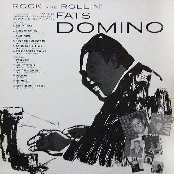 Fats Domino : Rock And Rollin' With Fats Domino (LP, Mono, Promo, RE)