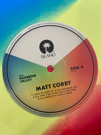 Matt Corby : Rainbow Valley (LP, Album, Tri)