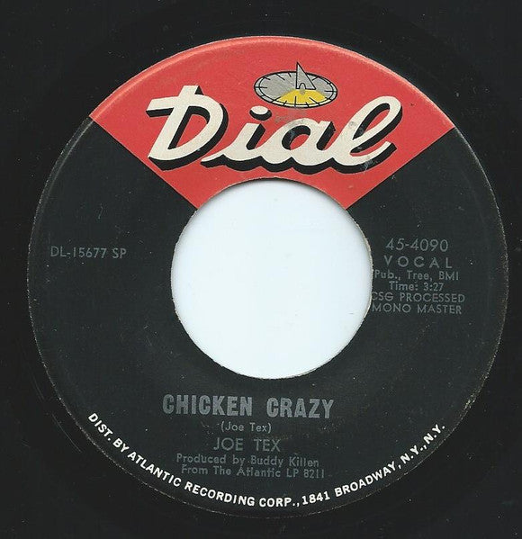 Joe Tex : Chicken Crazy / Buying A Book (7", SP )