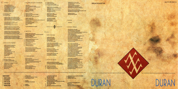 Duran Duran : Seven And The Ragged Tiger (LP, Album, Pos)