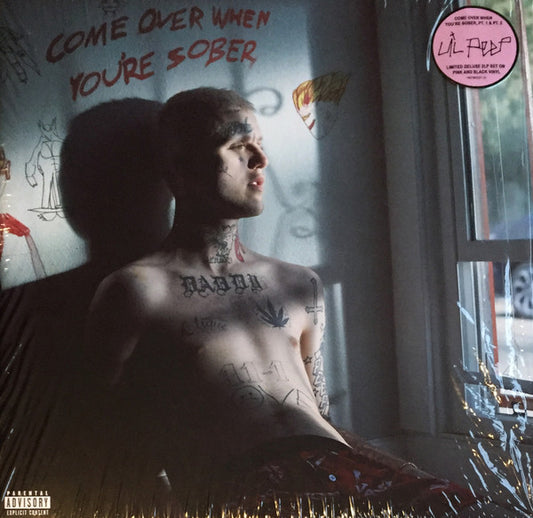 Lil Peep : Come Over When You're Sober, Pt. 1 & Pt. 2 (12", Album, Pin + LP, Album + Comp, Dlx, Ltd, M/Pr)