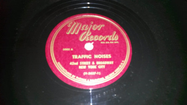 No Artist : Traffic Noises // Big Ben Striking / Church Bells Tolling (10")