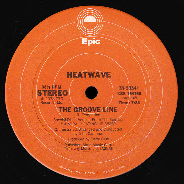 Heatwave : The Groove Line / Always And Forever (12", Single)