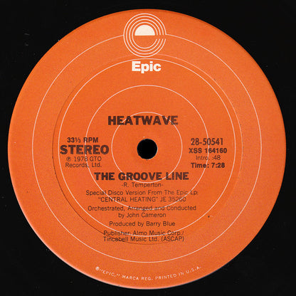 Heatwave : The Groove Line / Always And Forever (12", Single)