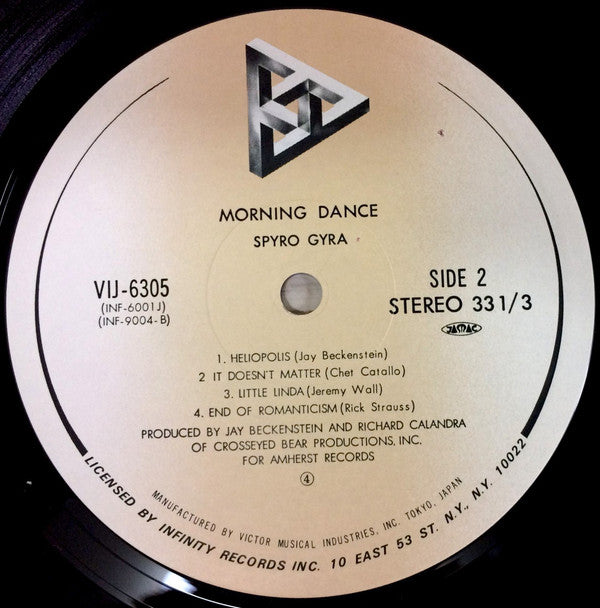 Spyro Gyra : Morning Dance (LP, Album)