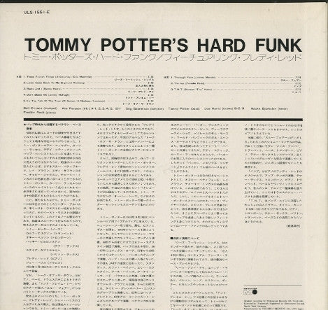 Tommy Potter : Tommy Potter's Hard Funk (LP, Mono)