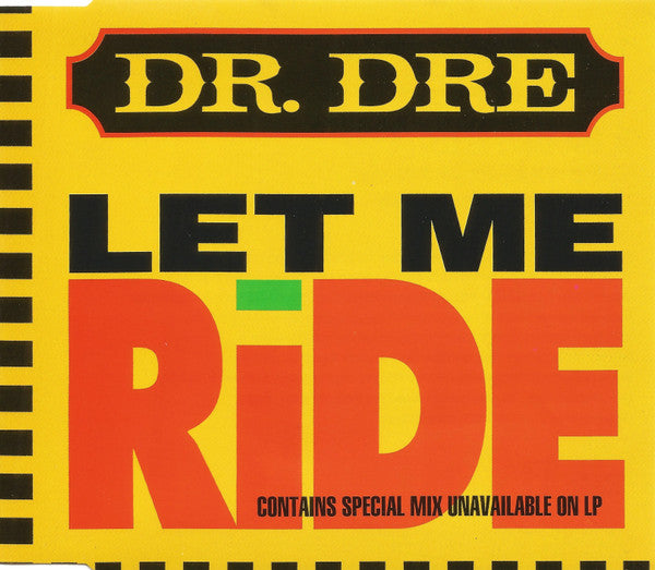 Dr. Dre : Let Me Ride (CD, Single)