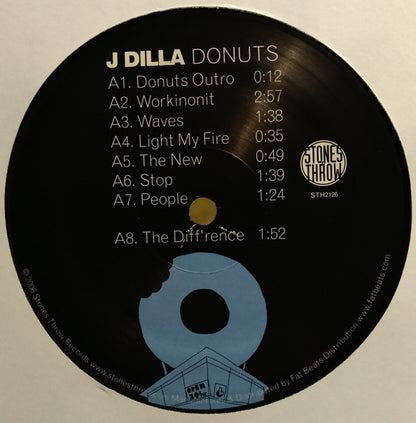 J Dilla : Donuts (2x12", Album, RE, RP)