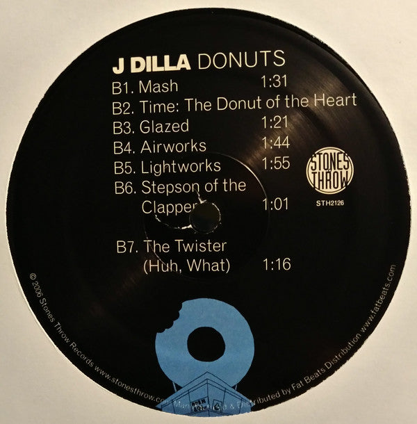 J Dilla : Donuts (2x12", Album, RE, RP)