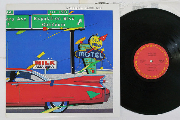 Larry Lee (3) : Marooned (LP, Album, RE)