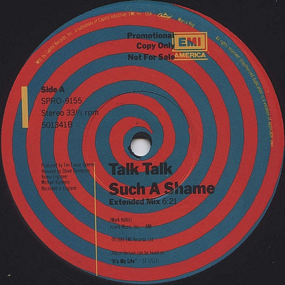 Talk Talk : Such A Shame (12", Single, Promo)