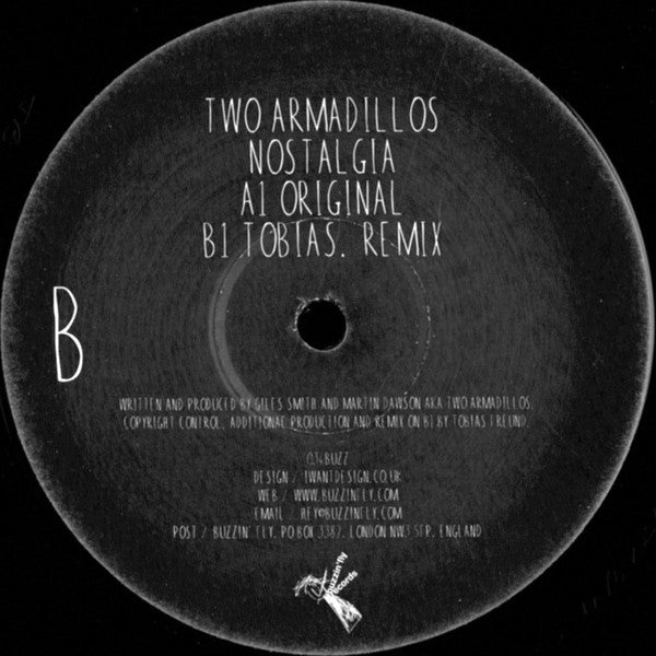 Two Armadillos : Nostalgia (12")