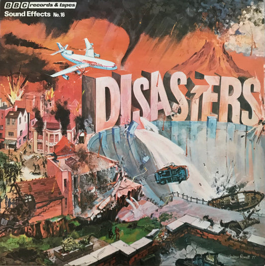 No Artist : Sound Effects No. 16 - Disasters (LP, Mono)