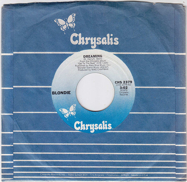 Blondie : Dreaming (7", Single, Styrene, Ter)