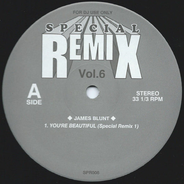 James Blunt : You're Beautiful (Special Remix) (12", Unofficial)
