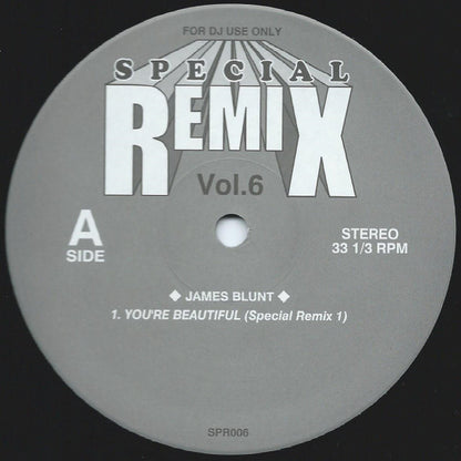 James Blunt : You're Beautiful (Special Remix) (12", Unofficial)