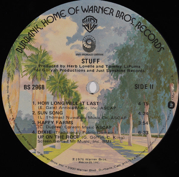 Stuff (2) : Stuff (LP, Album, Los)