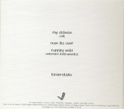 Tindersticks : My Oblivion (CD, EP)
