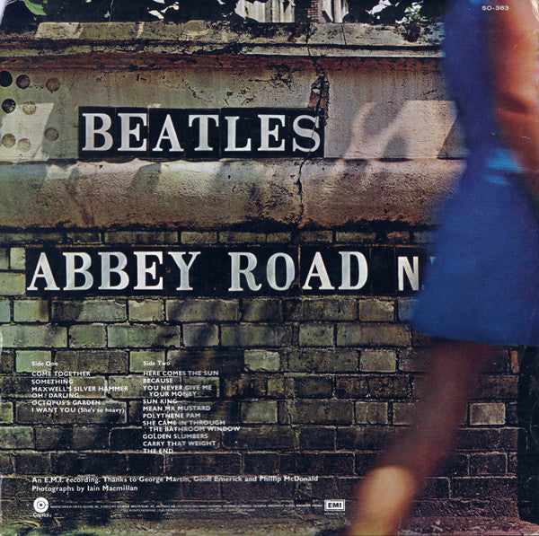 The Beatles : Abbey Road (LP, Album, RE, Jac)