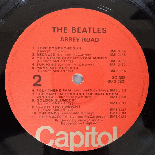 The Beatles : Abbey Road (LP, Album, RE, Jac)