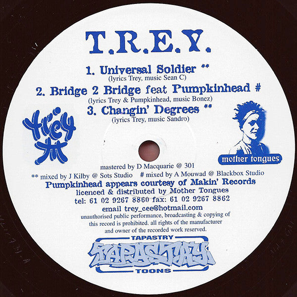 Trey : Universal Soldier (12", EP)