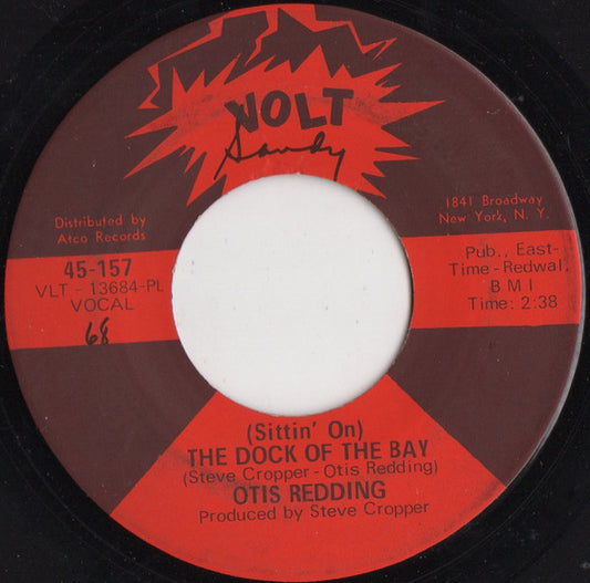 Otis Redding : (Sittin' On) The Dock Of The Bay / Sweet Lorene (7", Single, Mono, PL )