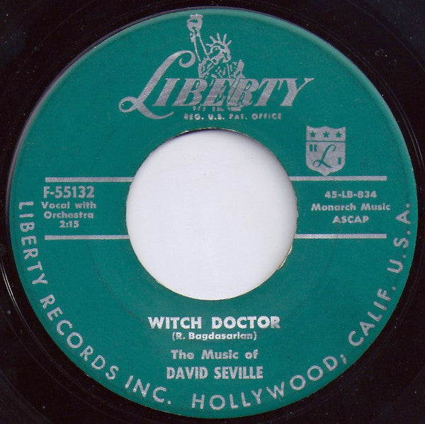 David Seville : Witch Doctor (7", Single, Roc)