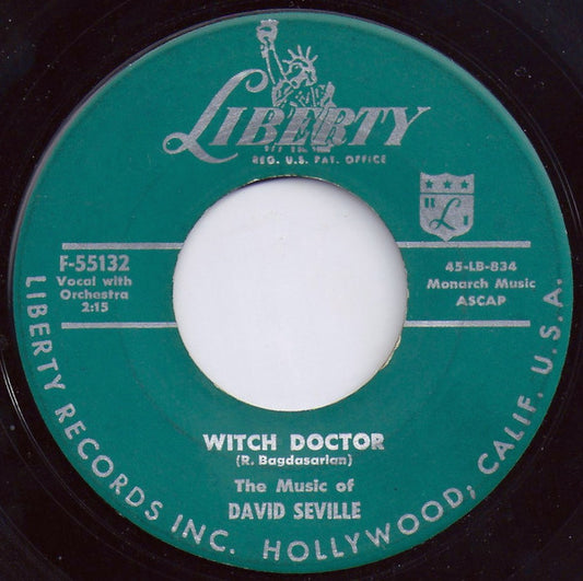 David Seville : Witch Doctor (7", Single, Roc)