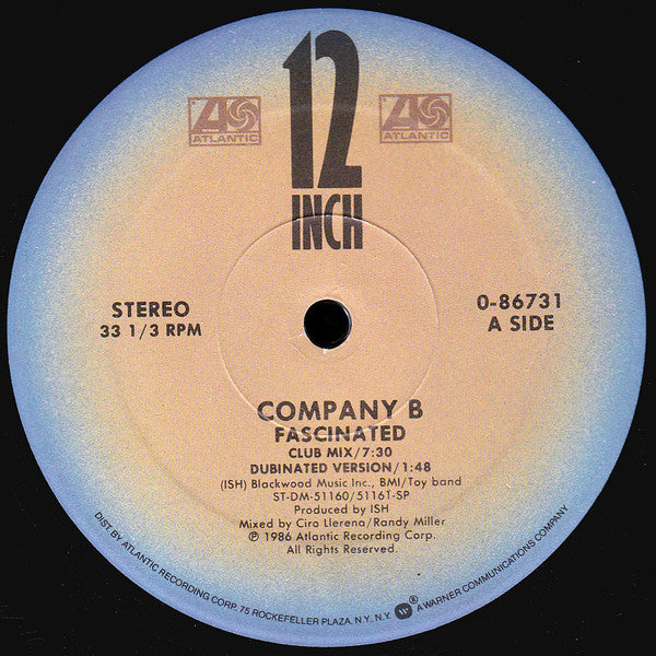 Company B : Fascinated (12")